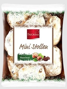 Рождественский кекс Штоллен Favorina Mini Stollen Hazelnut 300 г