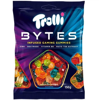Желейні цукерки Trolli Bytes 150г