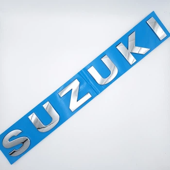 Эмблема надпись Suzuki 32,3*4,0 см (хром, глянец)