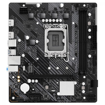 Mатеринська плата ASRock H610M-H2/M.2 D5 s1700 H610 2xDDR5 M.2 HDMI mATX