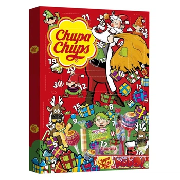 Огромный адвент-календарь к Новому году Chupa Chups