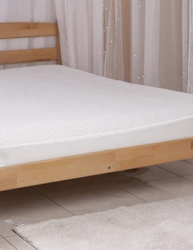 Непромокаючий наматрацник "НаМатрац" аквастоп Comfort Хвиля з тканинним бортом і резинкою по периметру 80*190*25
