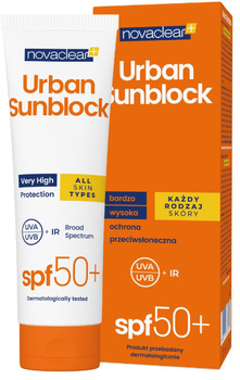 Крем сонцезахисний Novaclear Urban Sunblock Spf 50 125 мл (5900779380752)