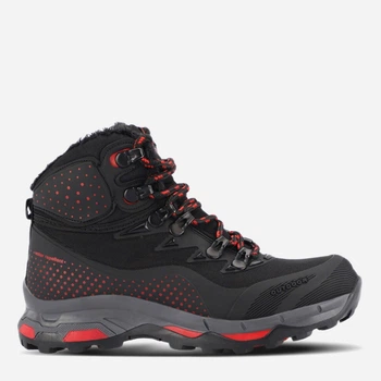Женские демисезонные ботинки высокие Slazenger Host SA23OK022-506 37 22.5 см Черный/Красный (8683678291882)