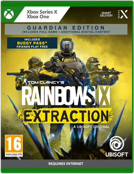 Гра XSX Tom Clancy's Rainbow six: Extraction Guardian Edition (Blu-ray диск) (3307216216322)