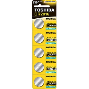 Батарейки TOSHIBA CR2016 1Х5