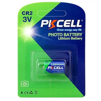 Батарейка литиевая PKCELL CR2 3V, 850mAh, 1шт/уп blister
