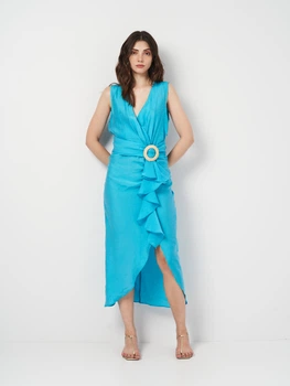 Платье женское Zara 3877/240 M Синее (00387072402032)