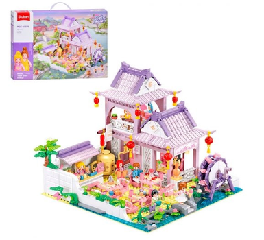 Конструктор SLUBAN Girls Dream Чайный дом арт M38-B1078 981 деталей
