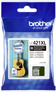 Картридж Brother LC421XLBK Black