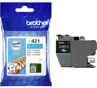 Картридж Brother LC421C Cyan (4977766810371)