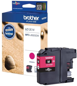 Картридж Brother LC12EM XL Capacity Magenta (4977766748445)