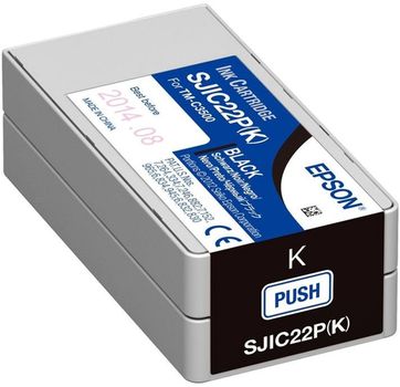 Картридж Epson SJIC22P(K) для Epson TM C3500 32.5 мл Black