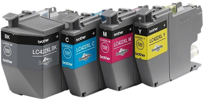 Набор картриджей Brother LC422XLVAL CMYK