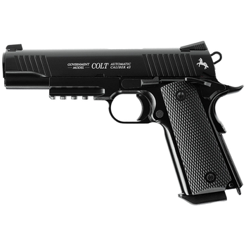 Пістолет пневматичний Umarex Colt M45 CQBP BLACK Blowback 4,5 мм 5.8176