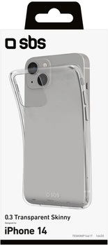 Панель SBS Skinny Cover для Apple iPhone 14/13 Transparent (TESKINIP1461T)