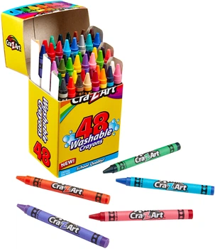 Крейда воскова Cra-Z-Art легкозмивна 48 шт (10276CRA)