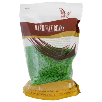 Гарячий воск Elit lab в гранулах Hard Wax Beans 1 кг зелений чай