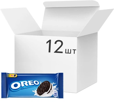 Упаковка печива Oreo 38 г х 12 шт. (7622210653123)