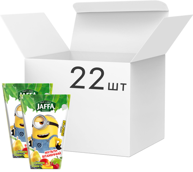 Упаковка нектара Jaffa Minions Мультивитаминного с мякотью TWA 0.125 л х 22 шт (4820003683361)
