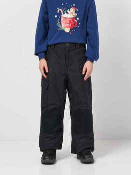 Детские зимние лыжные штаны для мальчика Columbia Bugaboo III Pant 2089841-010 128-134 см Черные (990054823543_195981238471)