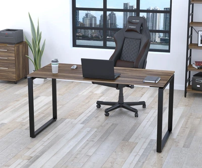 Письменный стол Loft design Q-160-18 Black Орех Модена