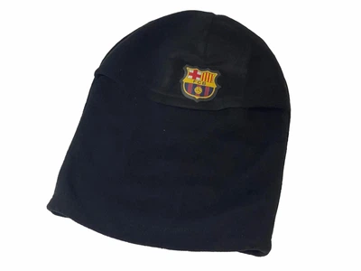 Комплект мужской FC Barcelona шапка-балаклава+перчатки, размер L, черный