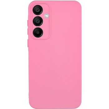 Чохол TPU GETMAN Liquid Silk Full Camera Samsung Galaxy S24 FE Рожевий / Pink