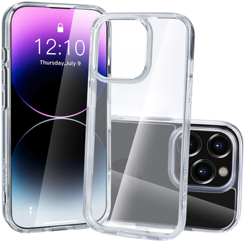 Etui plecki Nevox StyleShell SHOCKFlex do Apple iPhone 16 Pro Max Transparent (4250686413779)