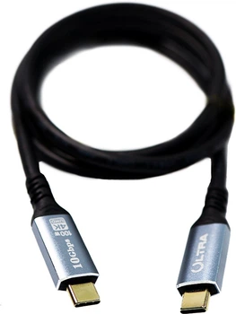 Кабель Ultra USB Type C – USB Type-C 1 м Black (UC107-0100)