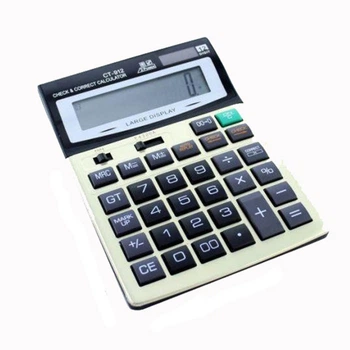 Калькулятор черный KK-912/CT-912 компактный и удобный в использовании