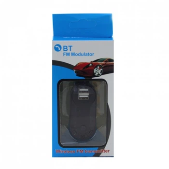 FM-модулятор CM i9 BT Blue Box с пультом управления и поддержкой USB SD