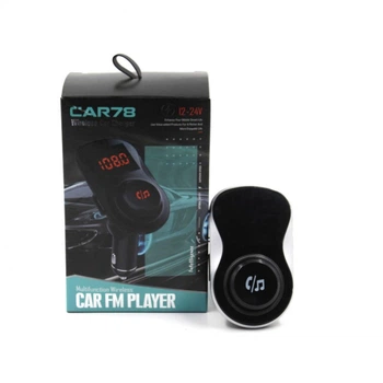 FM-трансмиттер CAR 78BT для авто MP3 WMA диапазон 87.5-108 FM