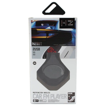 FM модулятор H29 BT с bluetooth и usb флешка micro SD LED дисплей