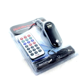 FM трансмиттер CM i9 2U модулятор с USB адаптером и поддержкой SD карты