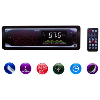 Автомагнитола MP3-3885 сенсорный экран 3 дюйма 4х50W max 1DIN