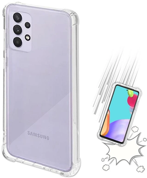 Etui 4smarts Hybrid Case Ibiza do Samsung Galaxy A52 Transparent (4250774954658)