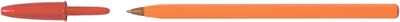 Ручка шариковая BIC Orange Оранж 0,8 мм красная, корпус оранжевый пластик