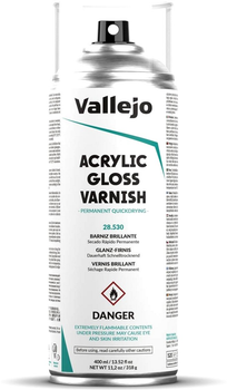 Lakier-spray Vallejo Akrylowy 28.530 400 ml Gładki (8429551285308)