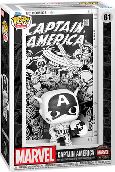 Фігурка Funko POP Comic Covers Marvel Captain America 9 см (0889698809610)