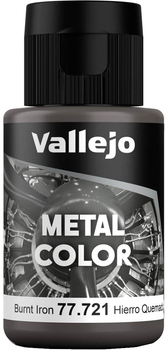 Farba Vallejo Metal Color 77.721 32 ml Burnt Iron (8429551777216)