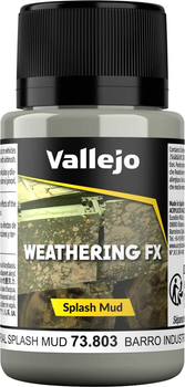 Farba akrylowa Vallejo Weathering FX Splash Mud 73.803 40 ml Industrial (8429551738033)