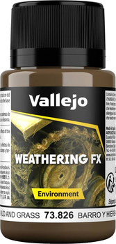 Акрилова фарба Vallejo Weathering FX Environment 73.826 40 мл Mud and Grass Effect (8429551738262)