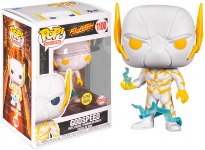 Figurka Funko Pop DC Comics The Flash Godspeed Glow in the Dark Exclusive 9 cm (0889698551748)