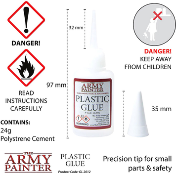 Клей The Army Painter Plastic Glue 24 г (5713799201200)