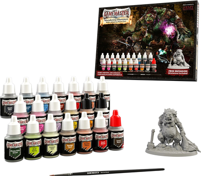 Zestaw farb The Army Painter GameMaster Wandering Monster z figurką 20 szt x 12 ml (5713799100916)