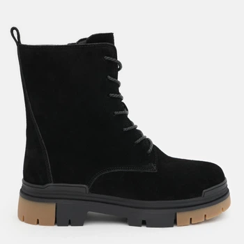 Женские зимние берцы высокие Lola Andy LO-ZM8855-1 39 24.5 см Черные