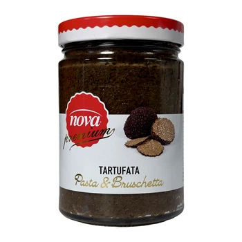 Крем-соус Nova грибной из шампиньонов с трюфелем для паст и брускетов crema tartufata pasta i bruschetta, 540