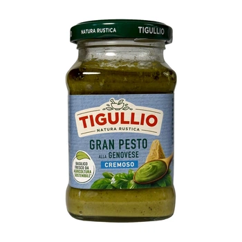 Соус песто TIGULLIO кремове gran pesto alla genovese cremoso 190г