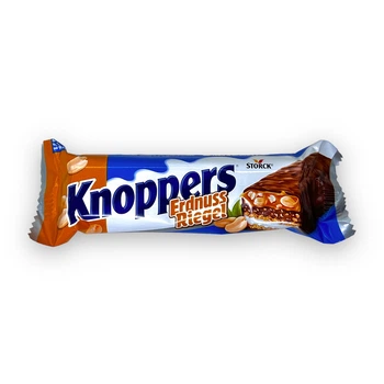 Шоколадный батончик Knoppers с арахисом e Erdnuss Riegel, 40 г